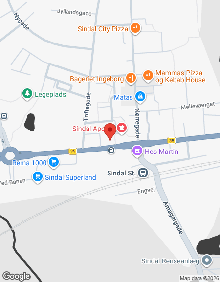 Frisør Willy, Pakhustorvet 6, 9870 Sindal